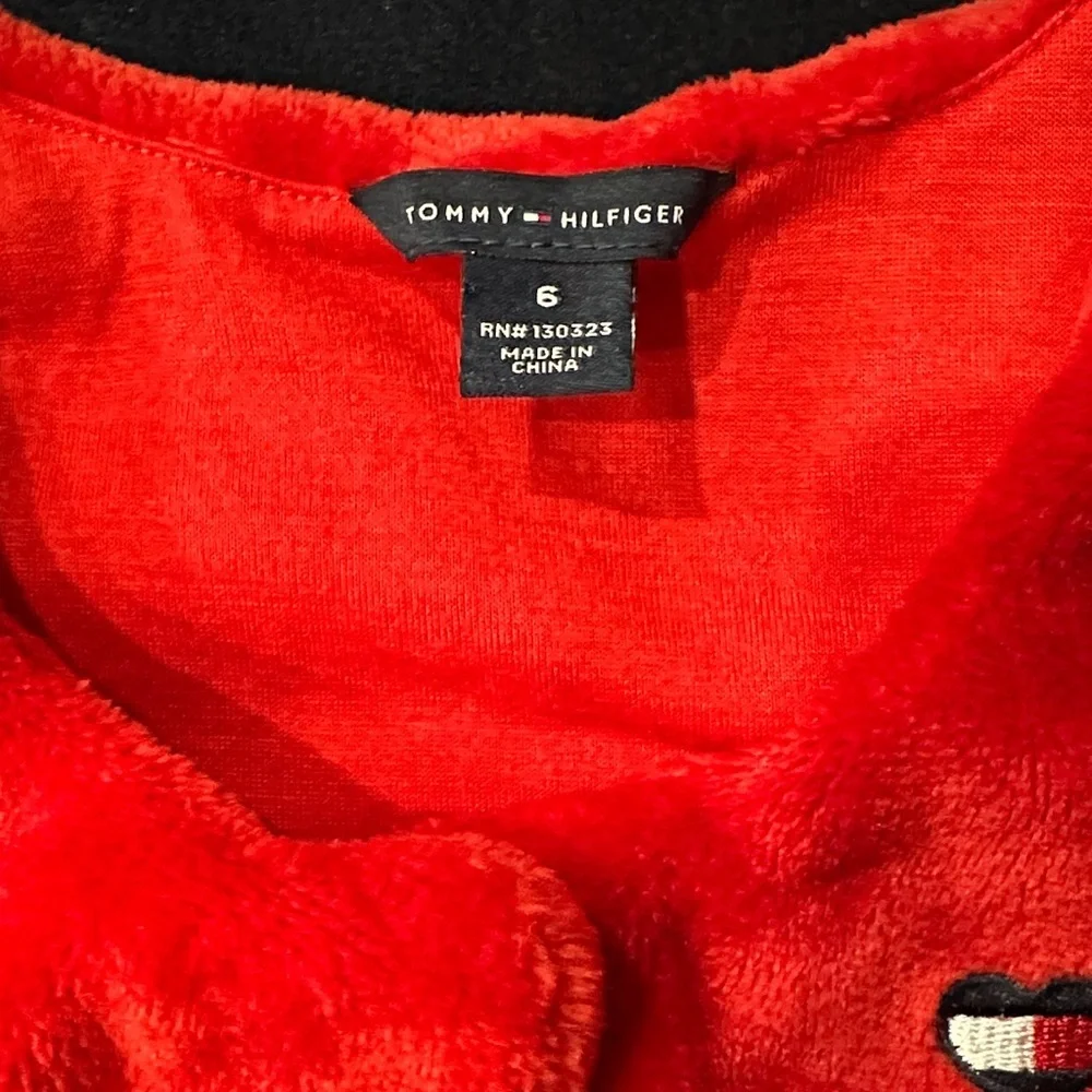 Tommy Hilfiger Red girls Vest size 6
